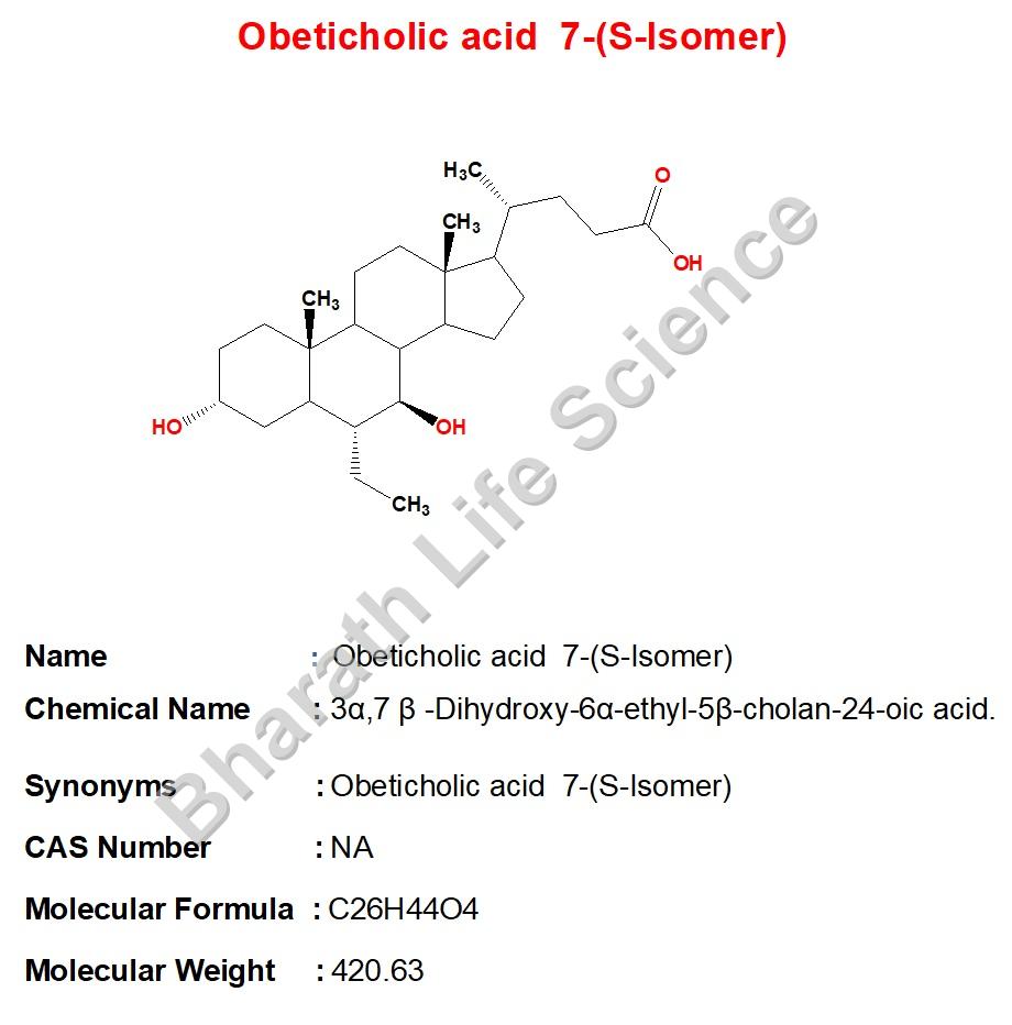 Obeticholic acid  7-(S-Isomer)